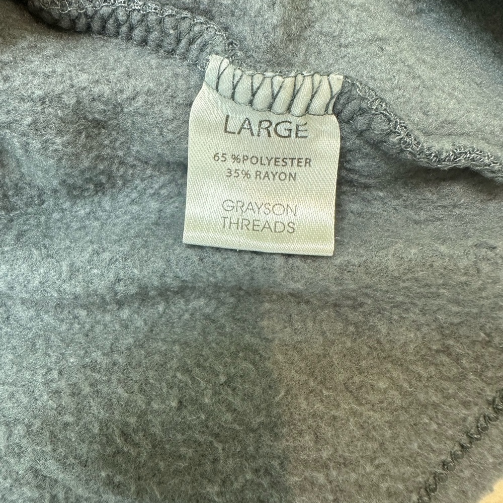 Pink Floyd Large Gray Cropped Crewneck - Picture 4 of 4